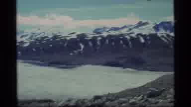 Glacier Bay Alaska USA (1977): Old Footage Showing Mountains From An Expedition In