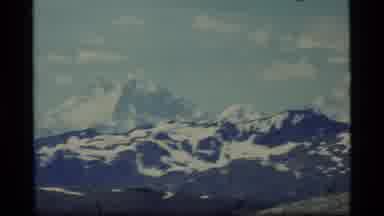 Glacier Bay Alaska USA (1977): Hiking To Snow Covered Mountains