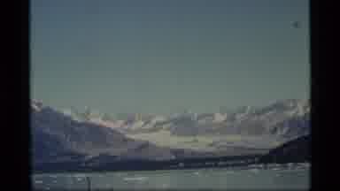 Glacier Bay Alaska USA (1977): Beautiful Montage Of The Mountains And Sea