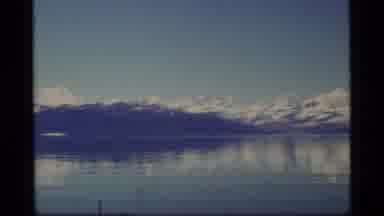 Glacier Bay Alaska USA (1977): Video Footage Overlooking A Lake Looking At