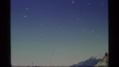 Glacier Bay Alaska USA (1977): Footage Of A Body Of Water From The Inside Of A