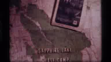 Sapphire Lake Montana USA (1977): Hiking And Camping At Sapphire Lake Base Camp