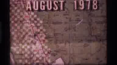 Sapphire Lake Montana USA (1977): Map Of Peacock