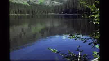 Sapphire Lake Montana USA (1977): Lagoon For Salmon Fishing