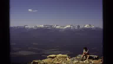 Sapphire Lake Montana USA (1977): A Video Of Some Clouds In Three People Sitting