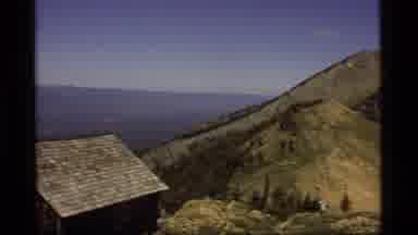 Sapphire Lake Montana USA (1977): The Locals Sitting On Top Of The Green Mountain