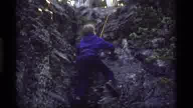 Sapphire Lake Montana USA (1977): He Is On The Mountain Without Fear