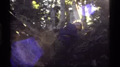 Sapphire Lake Montana USA (1977): Child Pranks Up A Mountain And Avoid Falling