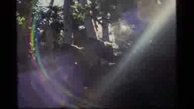 Sapphire Lake Montana USA (1977): Person Climbing In Sun