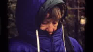 Sapphire Lake Montana USA (1977): Elders In The Cold Watching Steam Possible From