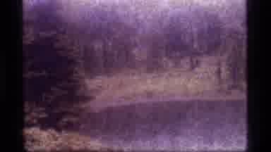 Sapphire Lake Montana USA (1977): Grainy Footage Of Hikers Walking Along A Lake