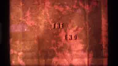 Sapphire Lake Montana USA (1977): Book The End Retreating Backing Up Glowing