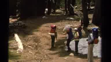 Lake Tahoe California USA (1978): Some Tourist Is Enjoying The Wild Area They All