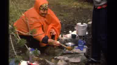 Lake Tahoe California USA (1978): Chow Time Back On Bigfoot Trail First Light