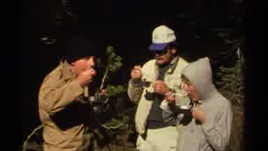 Lake Tahoe California USA (1978): Just Stopped To Make Camp Eat And Go Over