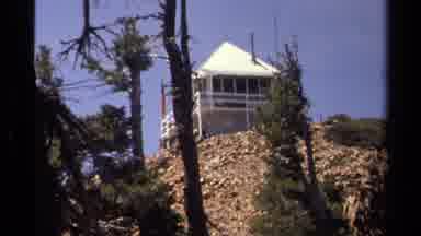 Lake Tahoe California USA (1978): People Having A Picnic Lunch On A Mountain At A