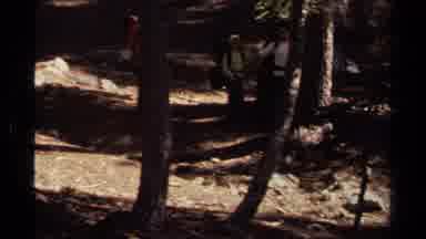 Lake Tahoe California USA (1978): Title Card Says And Again 1978 As People Walk