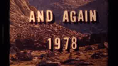 Lake Tahoe California USA (1978): A View Of An Historical Mountain Peak Trail