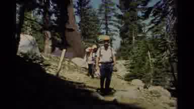 Lake Tahoe California USA (1978): Hiking Up The Steepest Mountains
