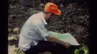 Lake Tahoe California USA (1978): Explorers Resting Looking For The Next Path They
