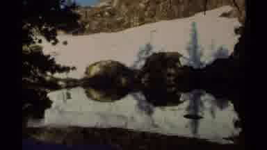 Lake Tahoe California USA (1978): Two Considerate Campers Clean Up Their Campsite