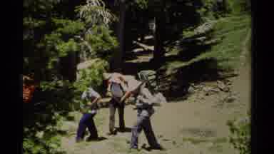 Lake Tahoe California USA (1978): Men And Women Exploring And Camping In The