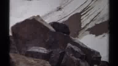 British Columbia Canada (1979): Animal Resting On Mountainous Rock