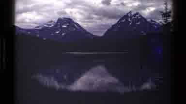 British Columbia Canada (1979): Mountain View Overlooking Lake