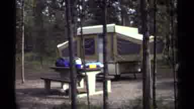 British Columbia Canada (1979): Occupied Campground