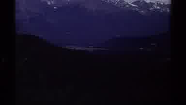 British Columbia Canada (1979): Beautiful Views Of Mountains And The Forest With