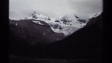 British Columbia Canada (1979): Passing A Snow Covered Mountain Photographing The