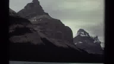 British Columbia Canada (1979): A View Of Mountain Of Big Mountain Peaks And The