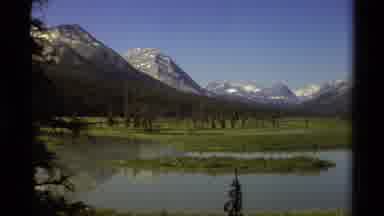 British Columbia Canada (1979): Gorgeous And Serene Lake View Of The Valley Trees