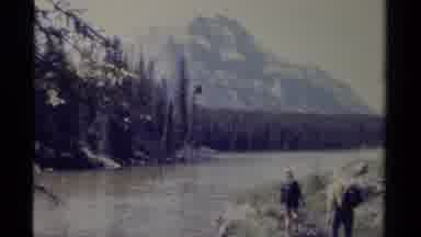 British Columbia Canada (1979): Tourist On A Tropical Trekking And Swimming