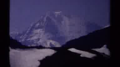 British Columbia Canada (1979): Snow Starts Melting On The Lower End Of High
