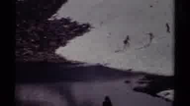 British Columbia Canada (1979): Lake Swimming Next To A Glacier