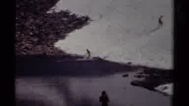 British Columbia Canada (1979): Young Folks Enjoying Wild And Cold Nature