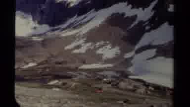 British Columbia Canada (1979): Small Lake At The Foot Of A Large Snow Covered