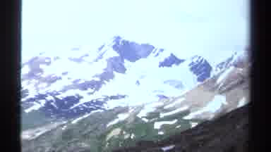 British Columbia Canada (1979): Mountain Range At The Top Of The Mountains