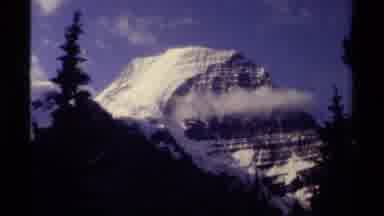 British Columbia Canada (1979): Video Footage Of Two Majestic Mountain Views With