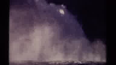 British Columbia Canada (1979): Someone Is Viewing A Waterfall From A Window In