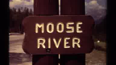 British Columbia Canada (1979): The Rushing Waters Of Moose River Provide A