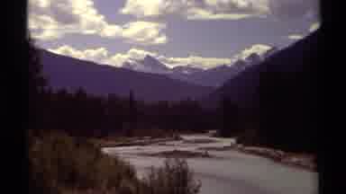 British Columbia Canada (1979): Mount Robson Park Highway Sign With Bighorn Sheep