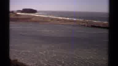 Mendocino California USA (1980): Ocean Side Beach View