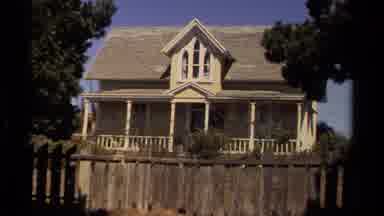 Mendocino California USA (1980): Note The Architecture Of The Old Houses Found In