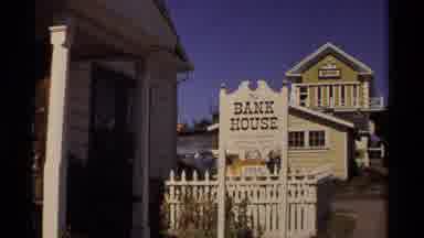 Mendocino California USA (1980): Historic Looking Town Has Many In Front Of Old