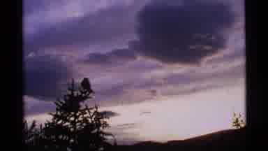 Alaska USA (1977): An Isolated Dark Eerie View Of The Mountains