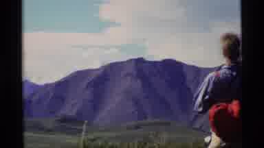 Alaska USA (1977): After A Long Days Trek A Beautiful Time To Observe The