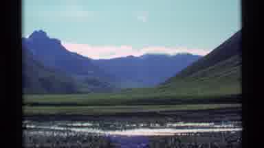 Alaska USA (1977): Beautiful Mountain Range