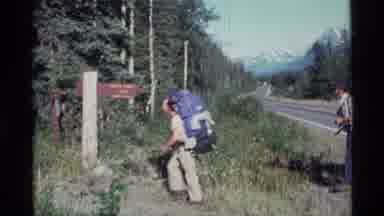 Alaska USA (1977): Backpacking Boys Hiking Into The Bush